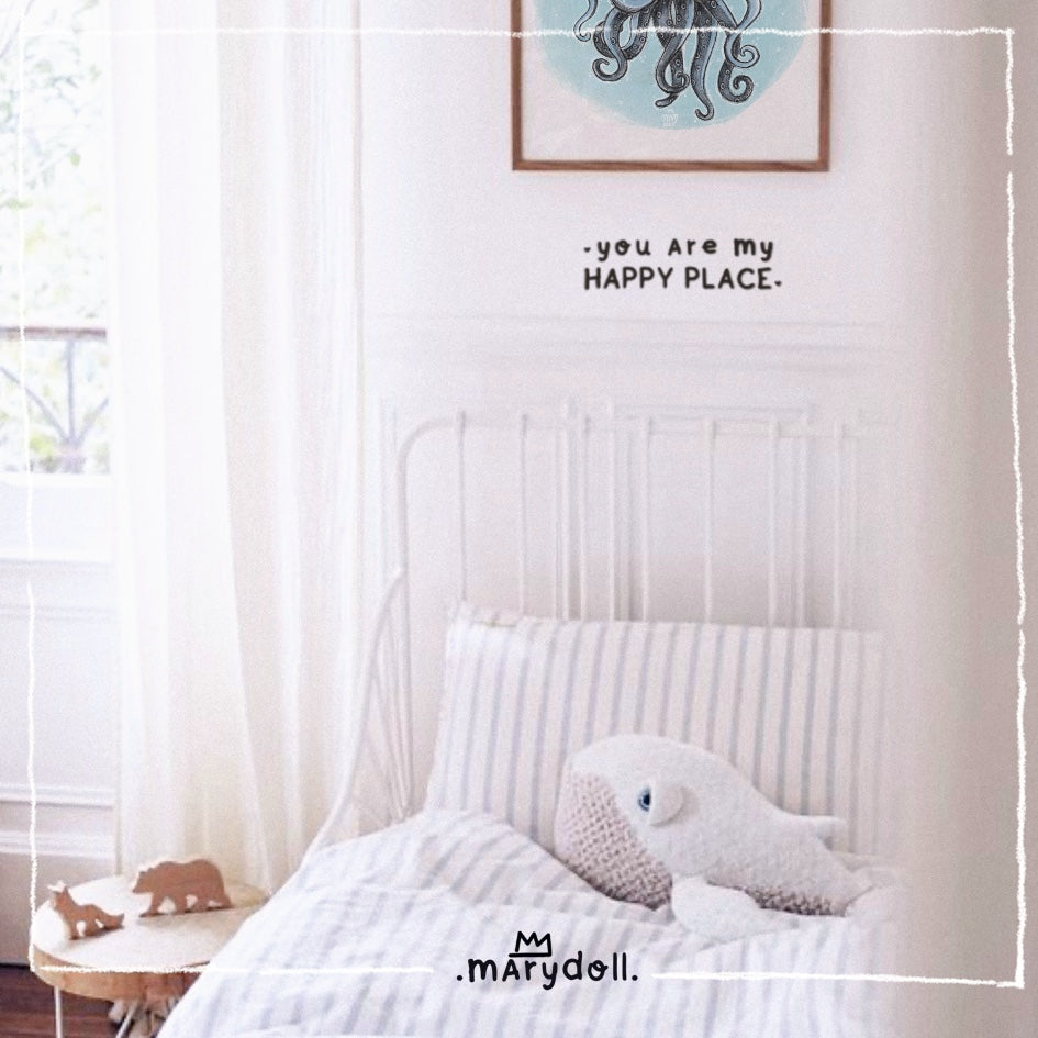 Wall vinyl | happy place