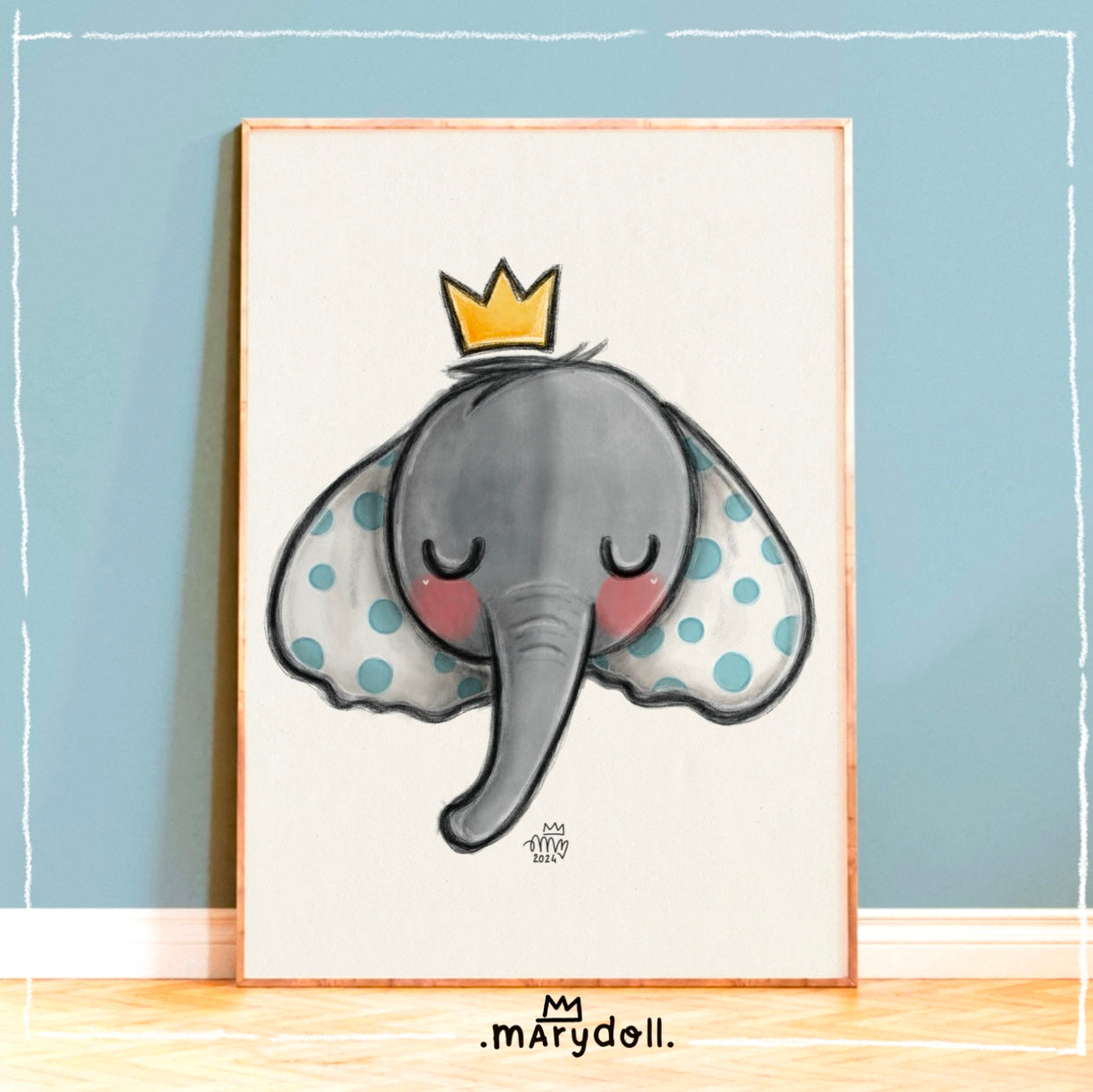 Baby Elephant | Print