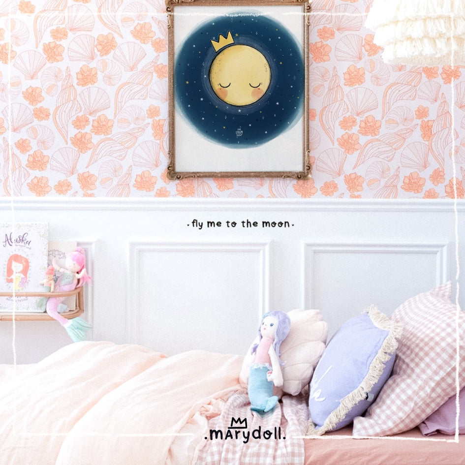Wall vinyl | fly me to the moon