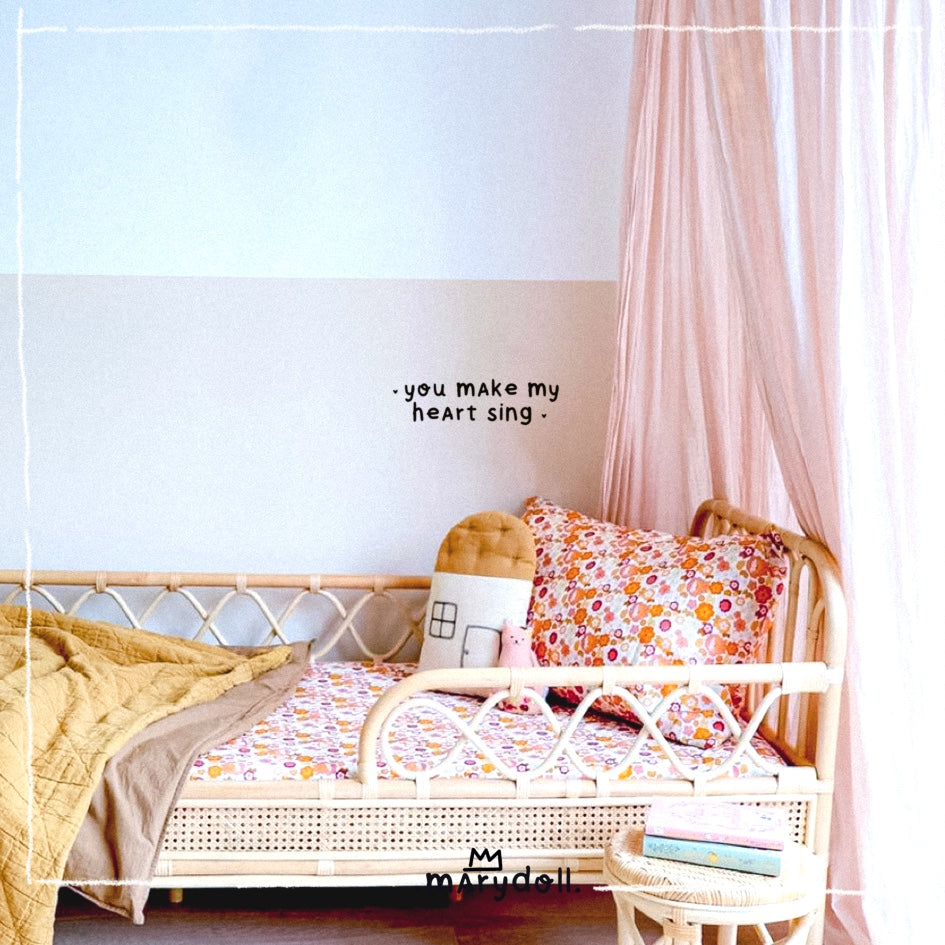 Wall vinyl | my heart sings