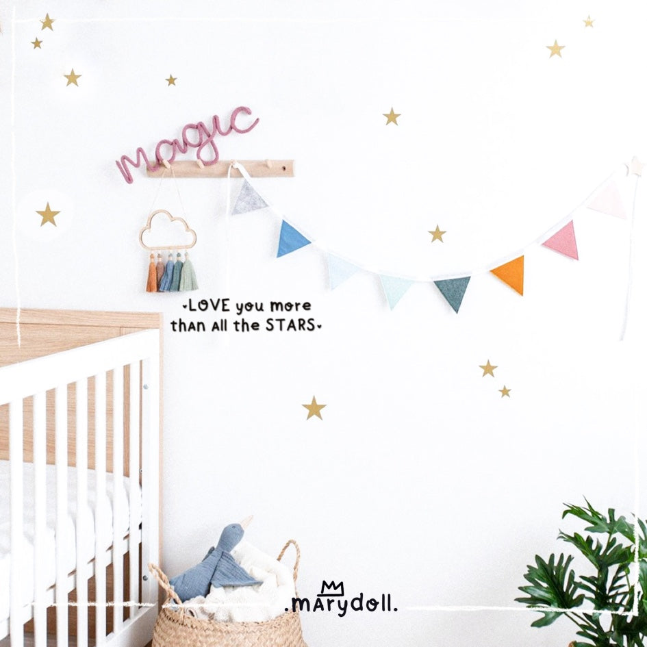 Wall vinyl | more than all the stars