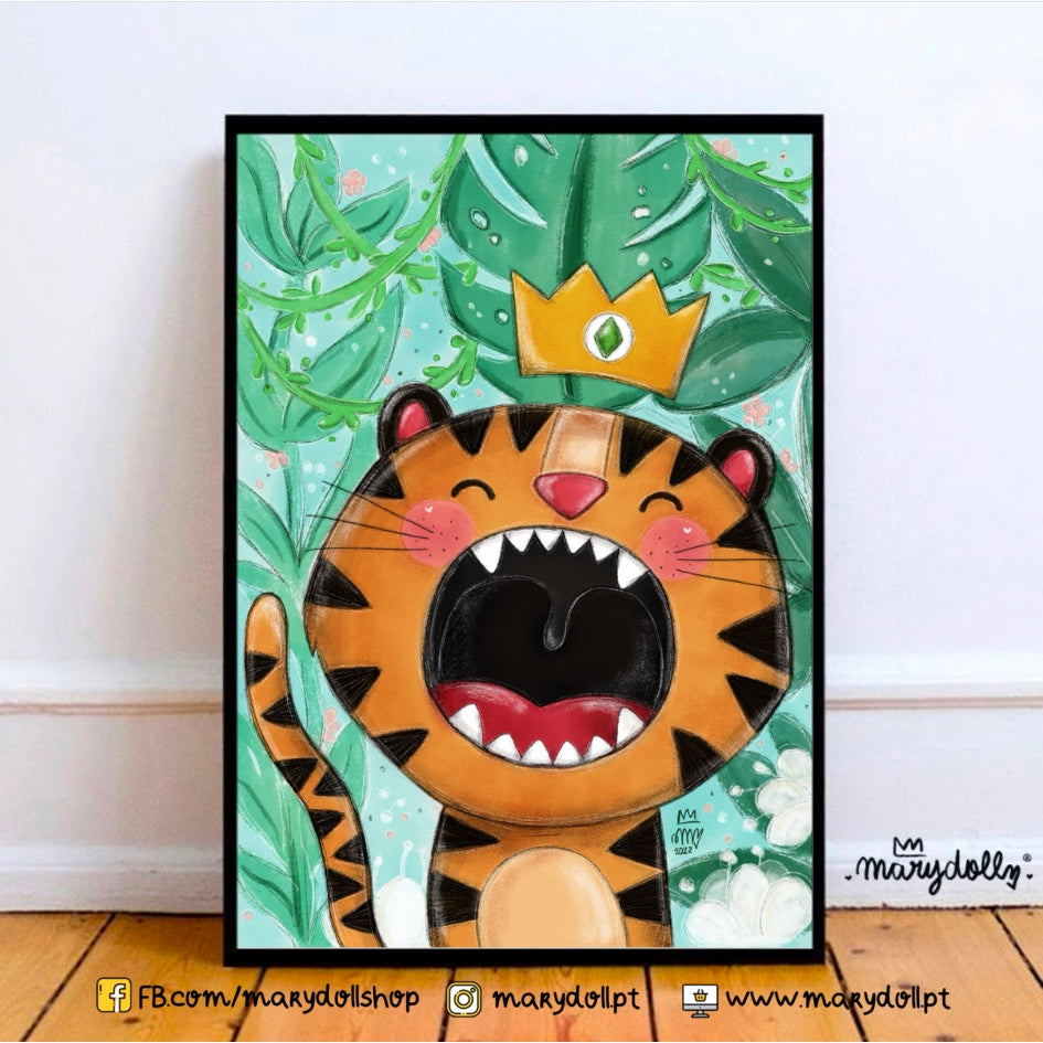 Go Tiger | Print