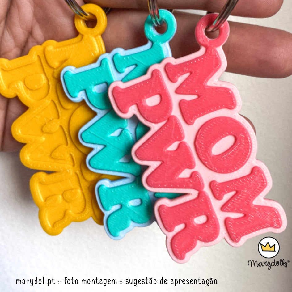 MOM PWR| Porta-Chaves