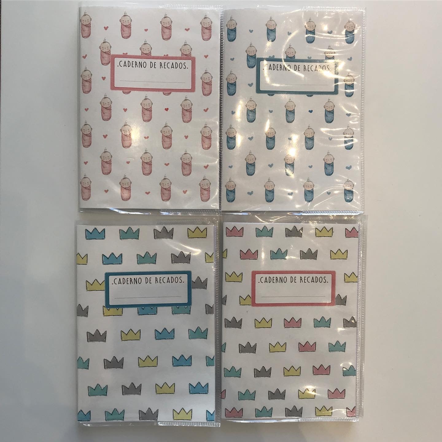 Caderno Recados | baby