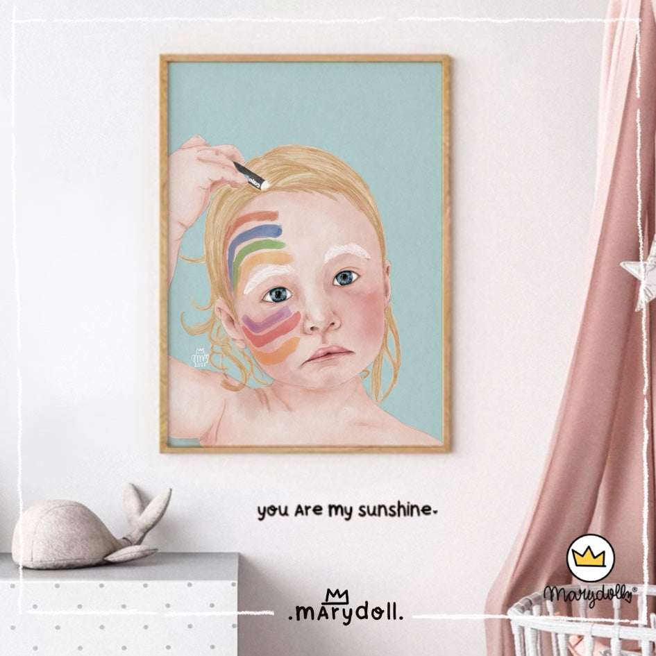 Wall vinyl | sunshine