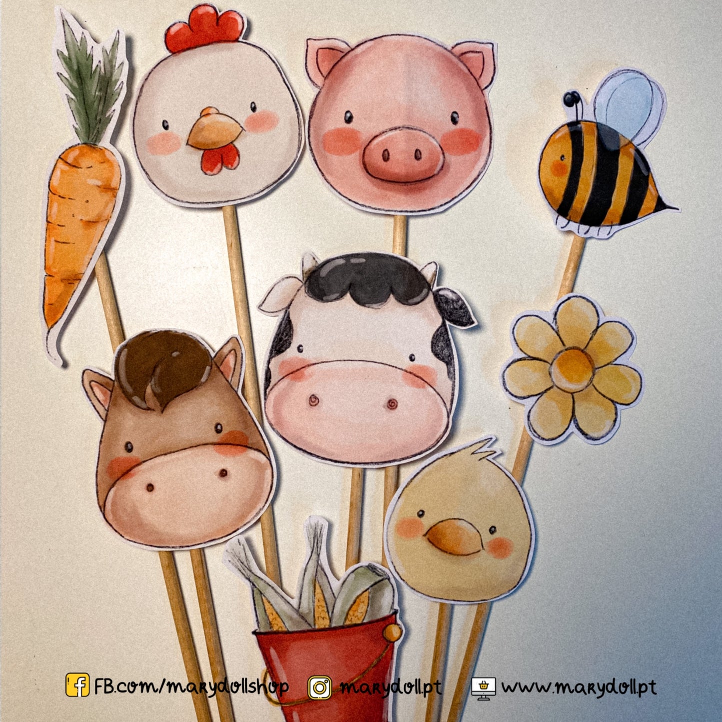 Kit Festa | Animais da Quinta