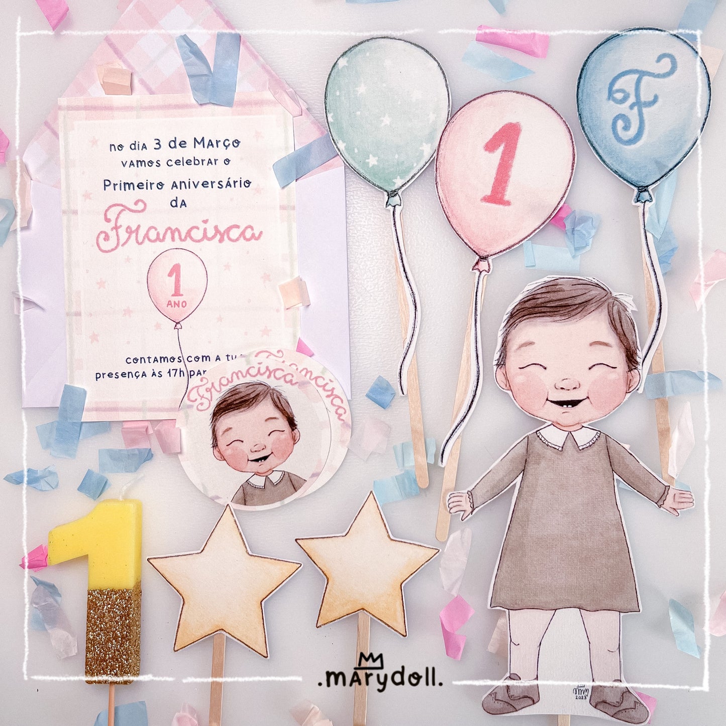 Kit Festa | Personalizado | Figura Cartoon