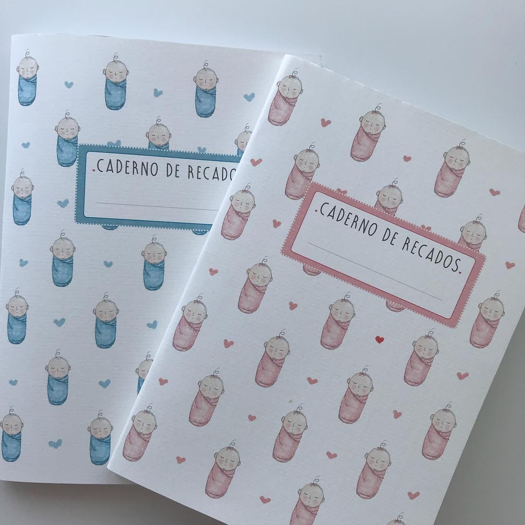 Caderno Recados | baby