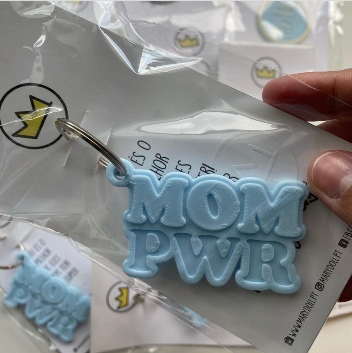 MOM PWR | Porta-Chaves