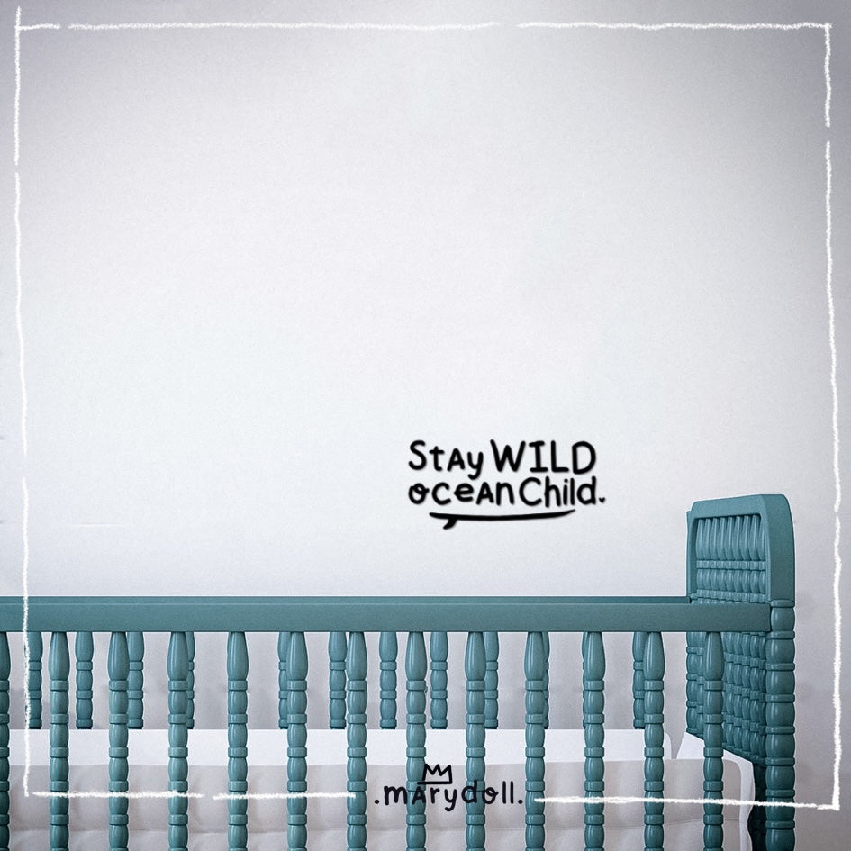 Wall vinyl | ocean child