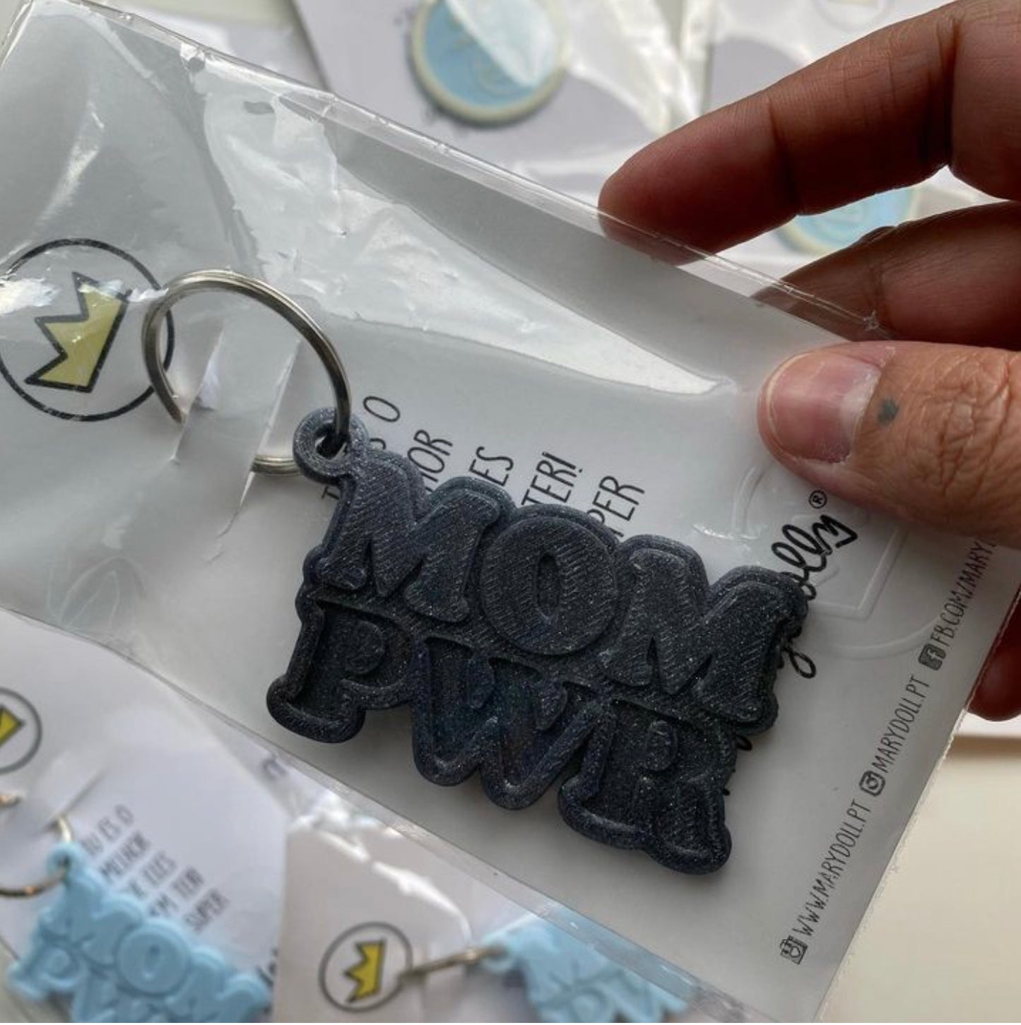 MOM PWR | Porta-Chaves