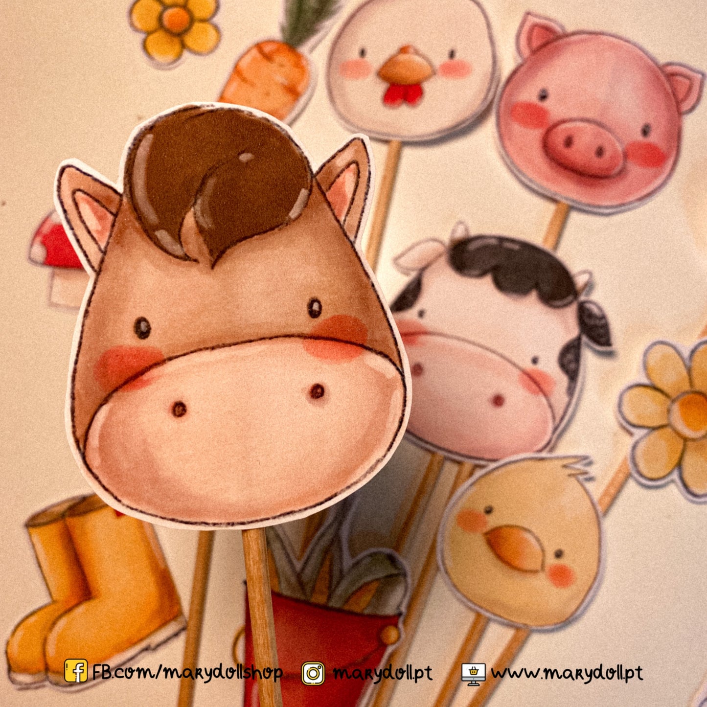 Kit Festa | Animais da Quinta