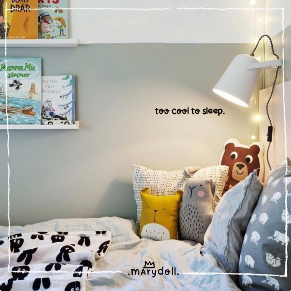 Wall vinyl | too cool