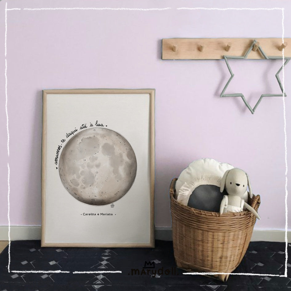 to the moon | Print