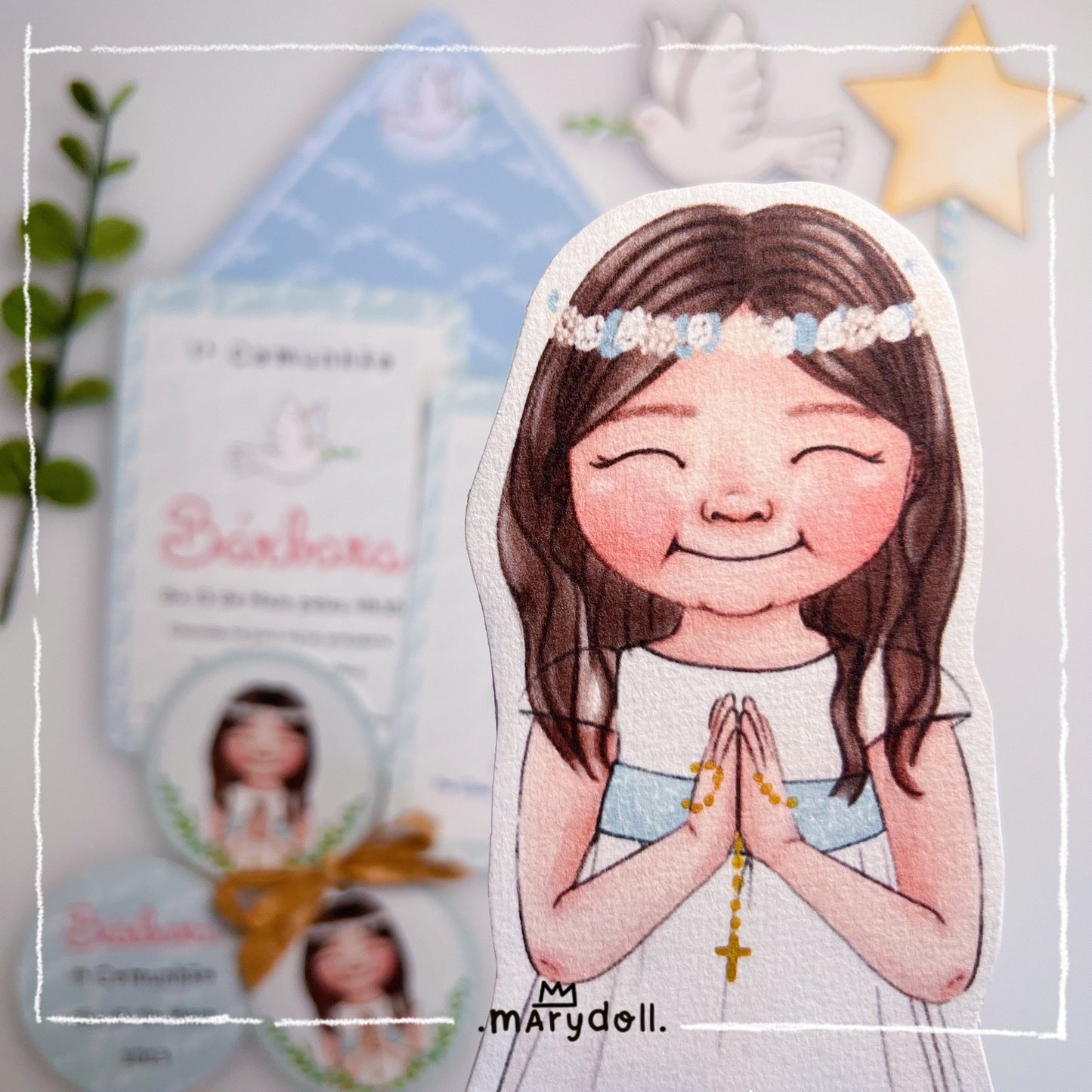 Kit Batizado | Personalizado | Figura Cartoon