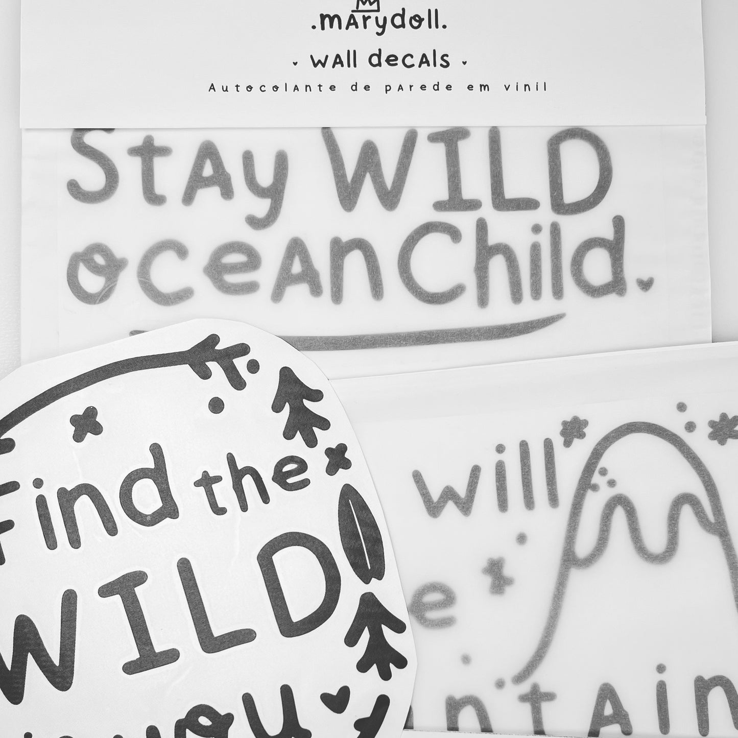 Vinil de parede | the Wild in you