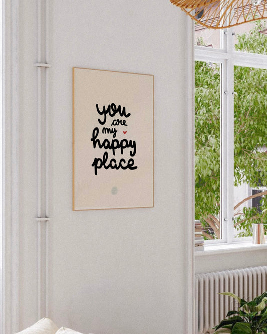 My happy place | Print