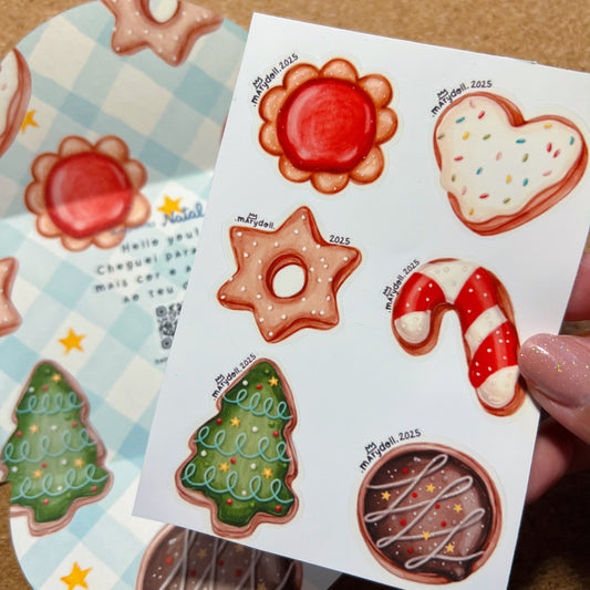 Autocolantes | kit Natal