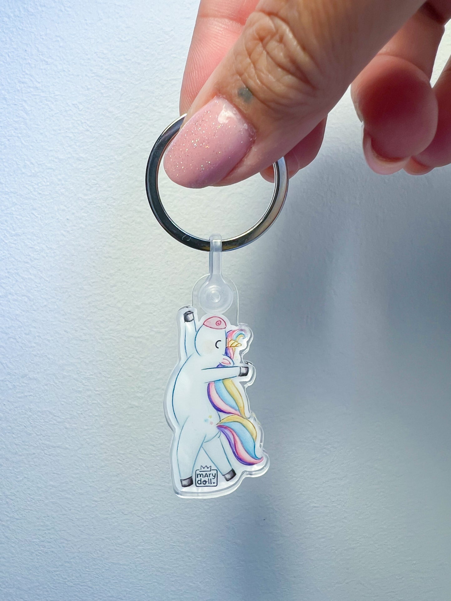 Porta-Chaves mini | dancing Unicorn