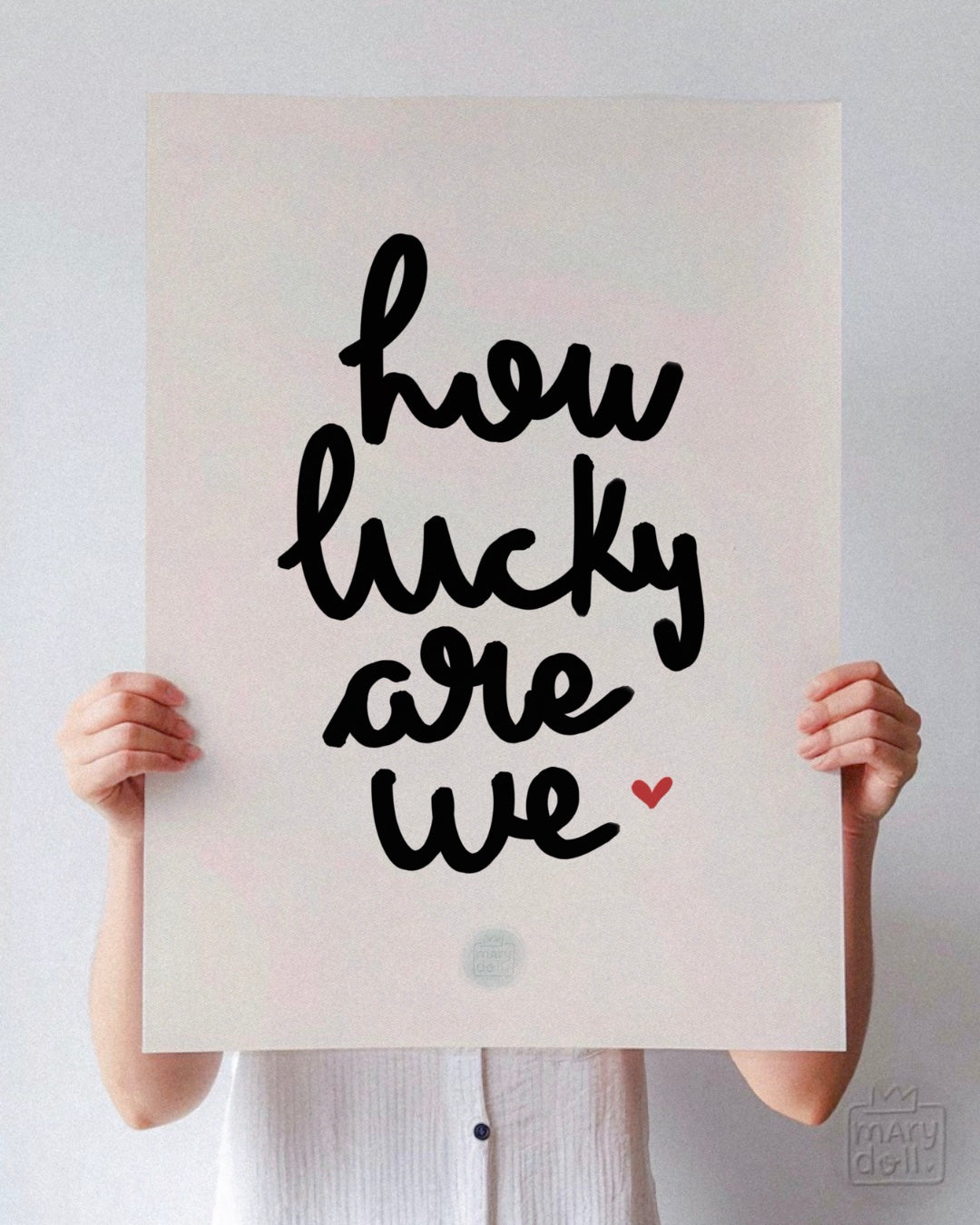 How lucky | Print