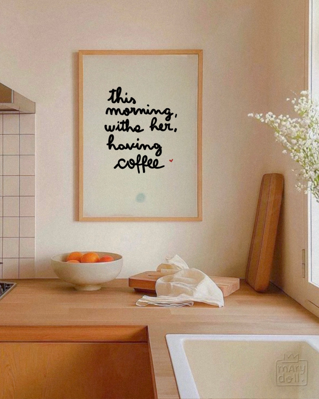 Morning, Her, Coffee | Print