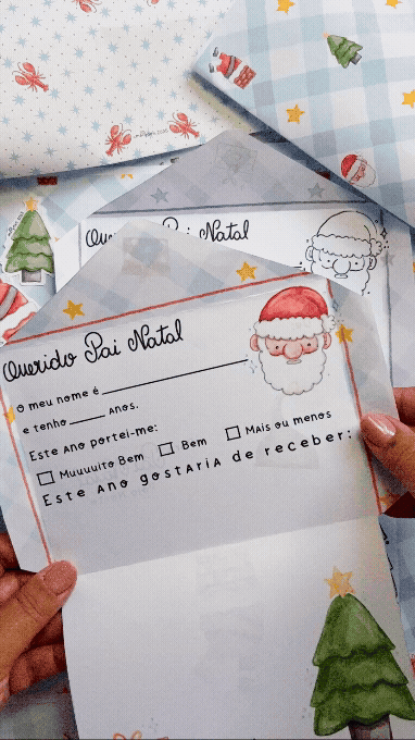 CARTA PAI NATAL 2025 | GRATIS