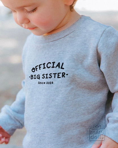 KIDS Sweatshirt | Official BIG Sister