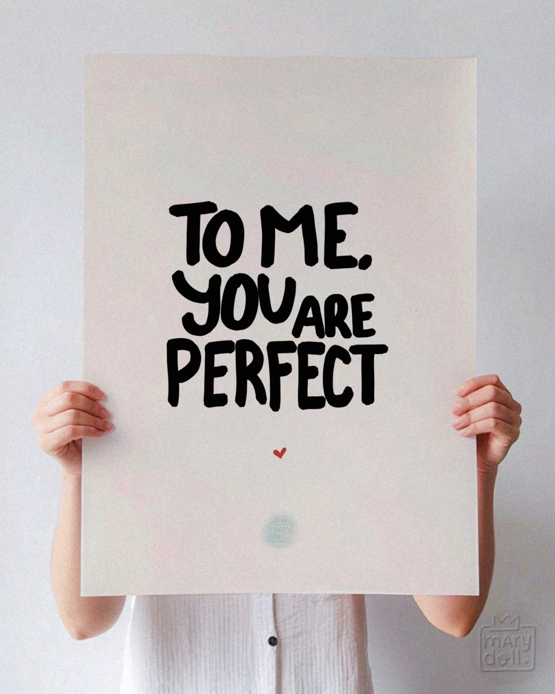 you are perfect | Print