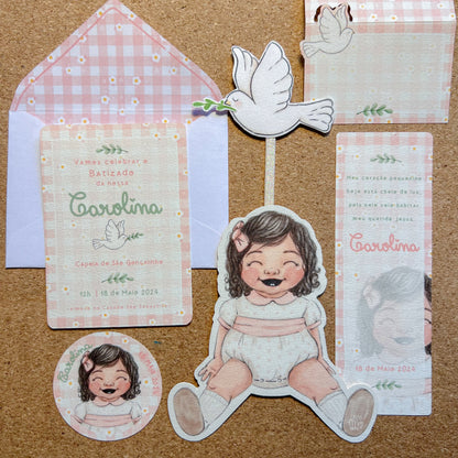 Kit Batizado | Personalizado | Figura Cartoon