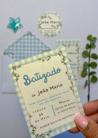 Kit Festa | Batizado :: Comunhão | Ramos floresta