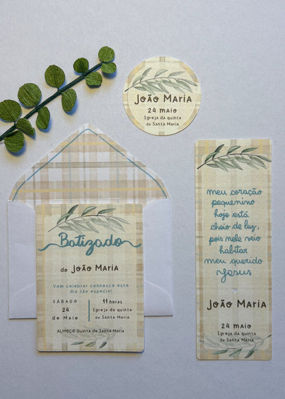 Kit Festa | Batizado :: Comunhão | ramo Oliveira