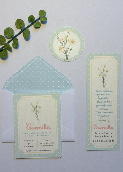 Kit Festa | Batizado :: Comunhão | Camila