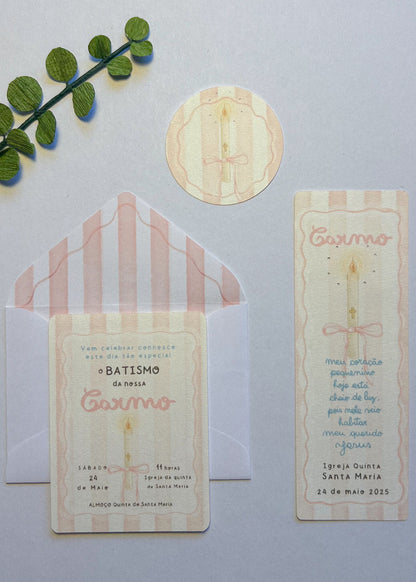 Kit Festa | Batizado :: Comunhão | Vela