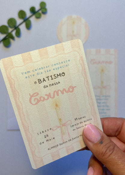 Kit Festa | Batizado :: Comunhão | Vela