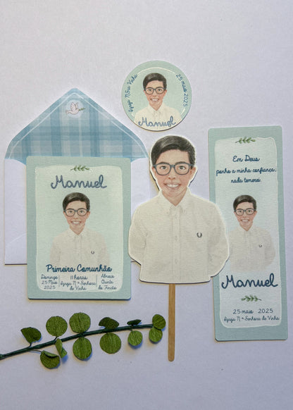 Kit Ilustrado | Batizado :: Comunhão