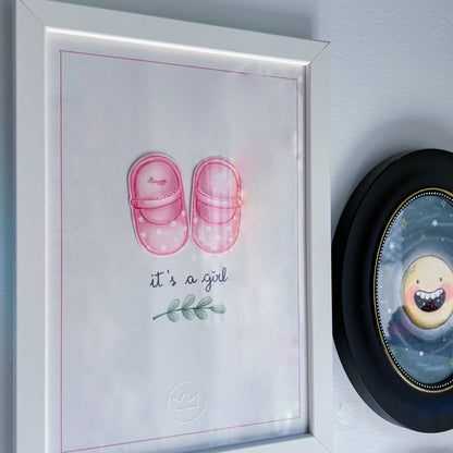 Baby girl shoes | Print