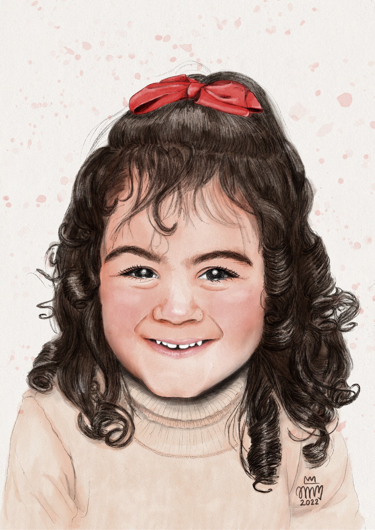 Retrato ilustrado | FRENTE