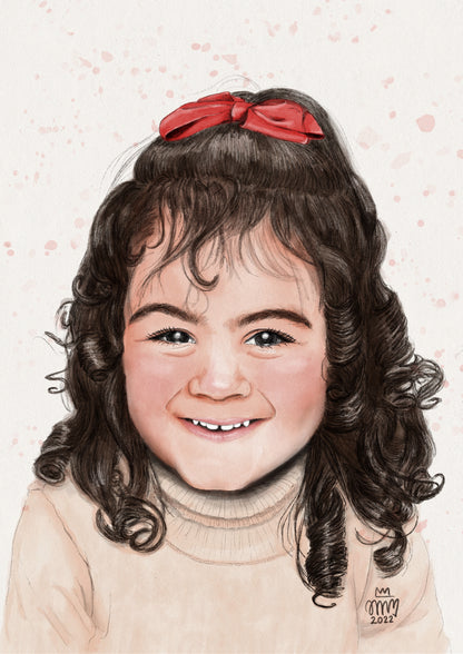 Retrato ilustrado | FRENTE