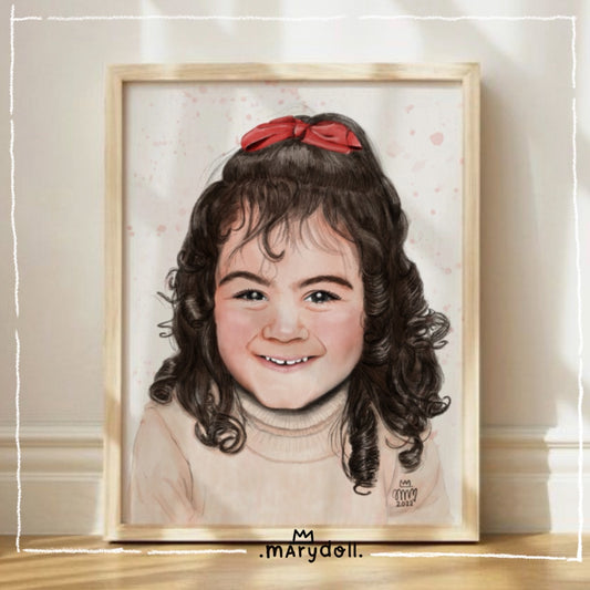 Retrato ilustrado | FRENTE