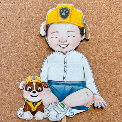 Kit festa | Topper personalizado