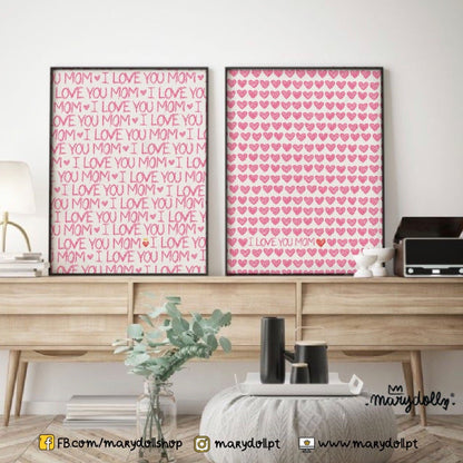 I Love you Mom | Print