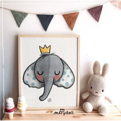 Baby Elephant | Print