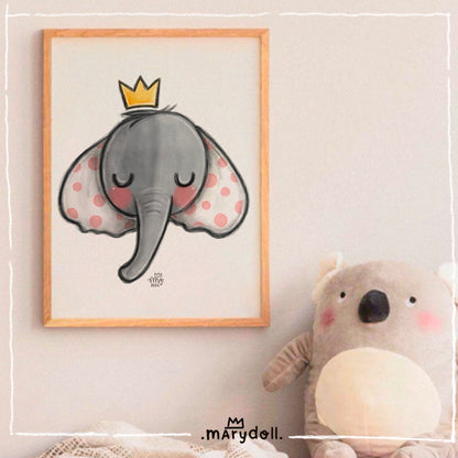 Baby Elephant | Print