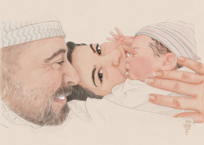 Retrato ilustrado | FRENTE