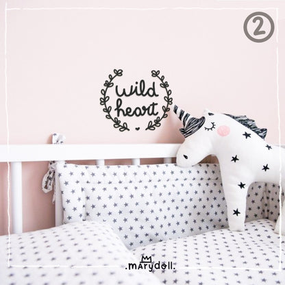 Vinil de parede | wild heart