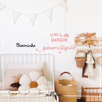 Vinil de parede | Nome personalizado