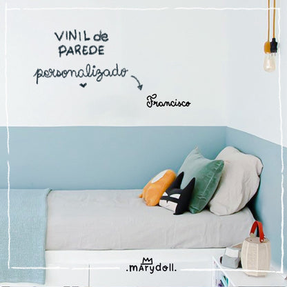 Vinil de parede | Nome personalizado