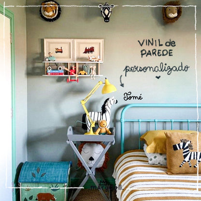 Vinil de parede | Nome personalizado