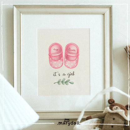 Baby girl shoes | Print