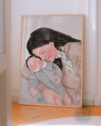 Retrato ilustrado | FRENTE